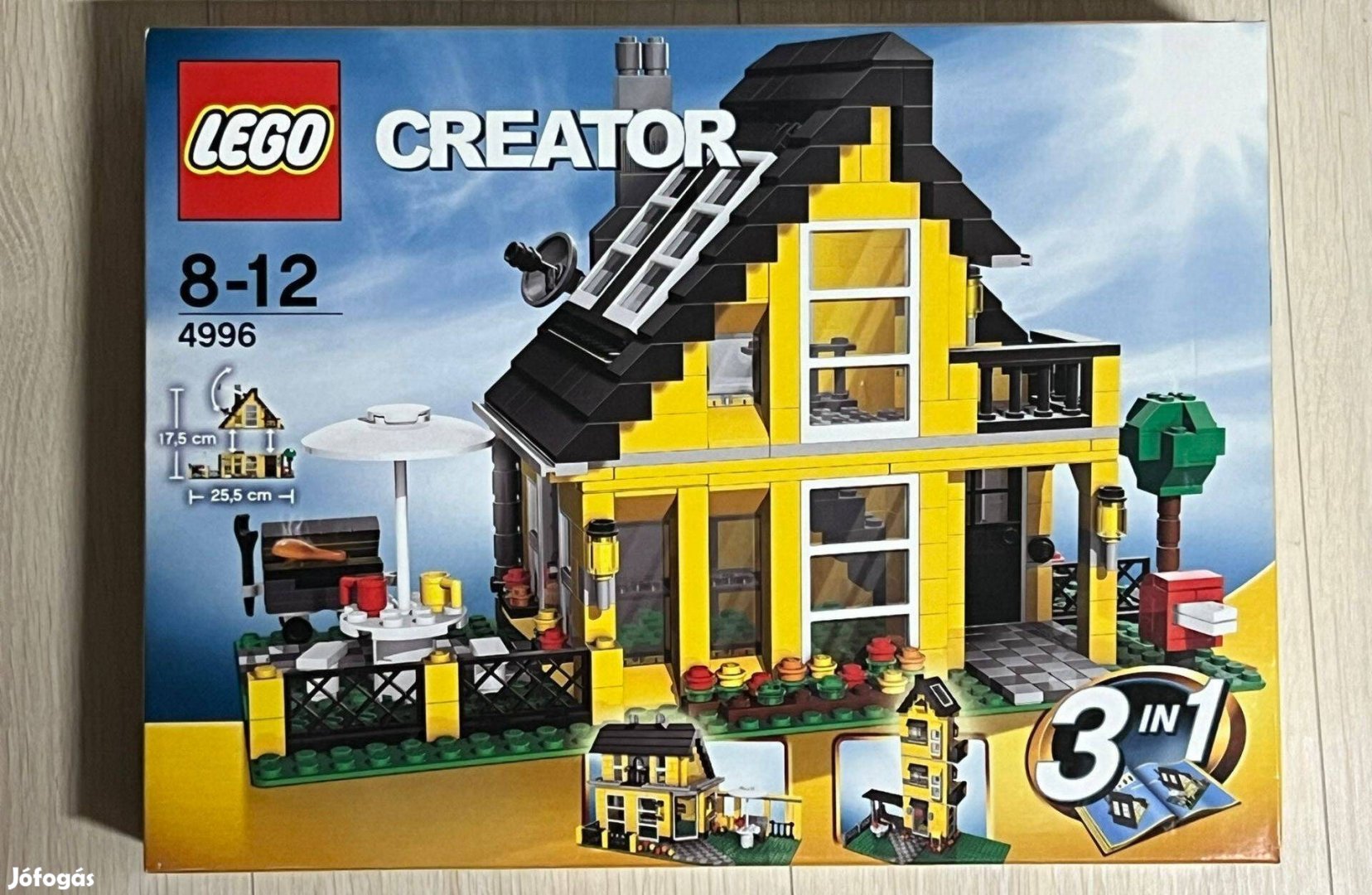 Lego Creator 4996 Tengerparti ház Strandolás Új, Bontatlan