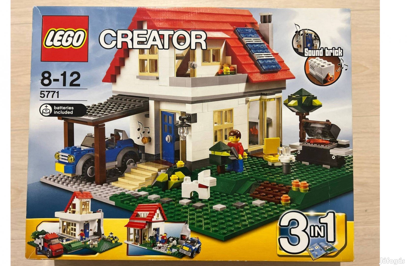 Lego Creator 5771 Domboldali ház Új, Bontatlan