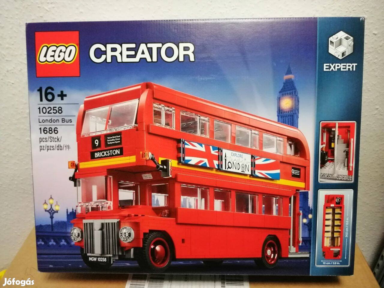 Lego Creator Expert 10258 London Busz új, bontatlan