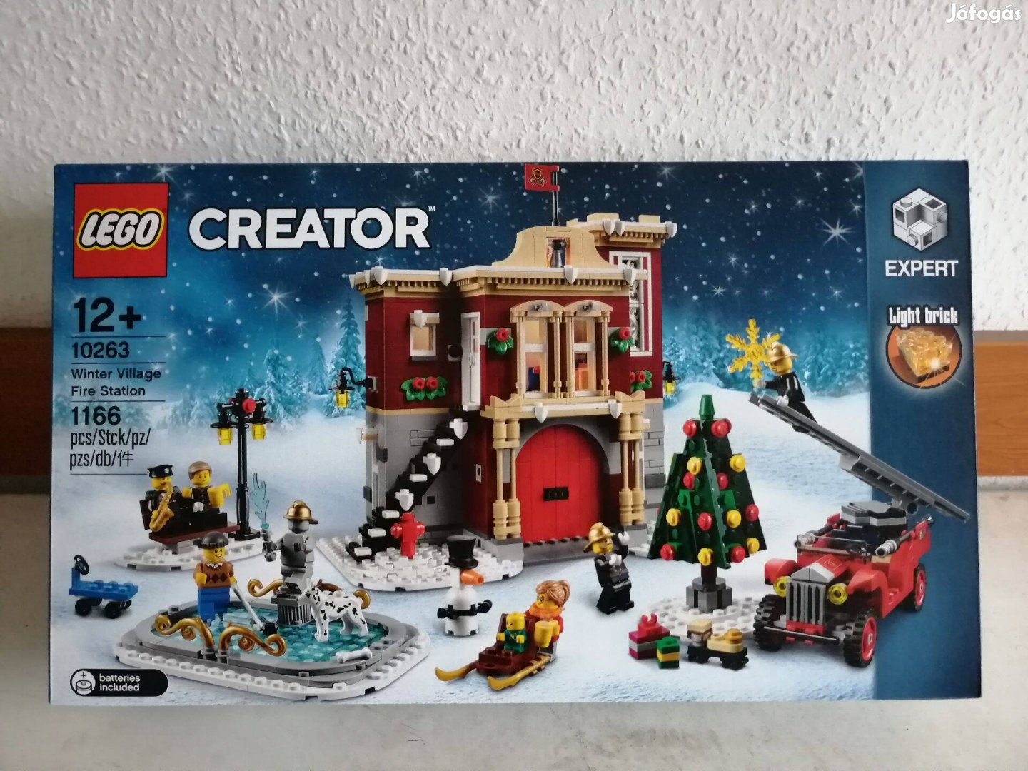 Lego Creator Expert 10263 Téli tűzoltó állomás új, bontatlan