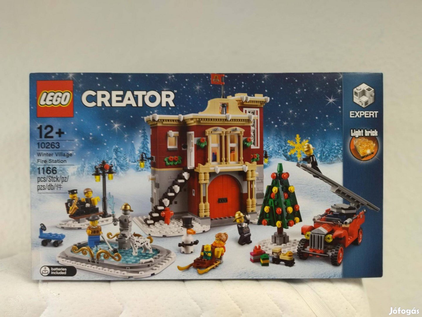 Lego Creator Expert 10263 Téli tűzoltó állomás új, bontatlan