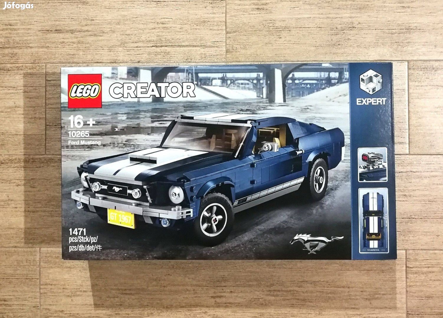 Lego Creator Expert 10265 Ford Mustang GT Ingyenes házhozszállítás!