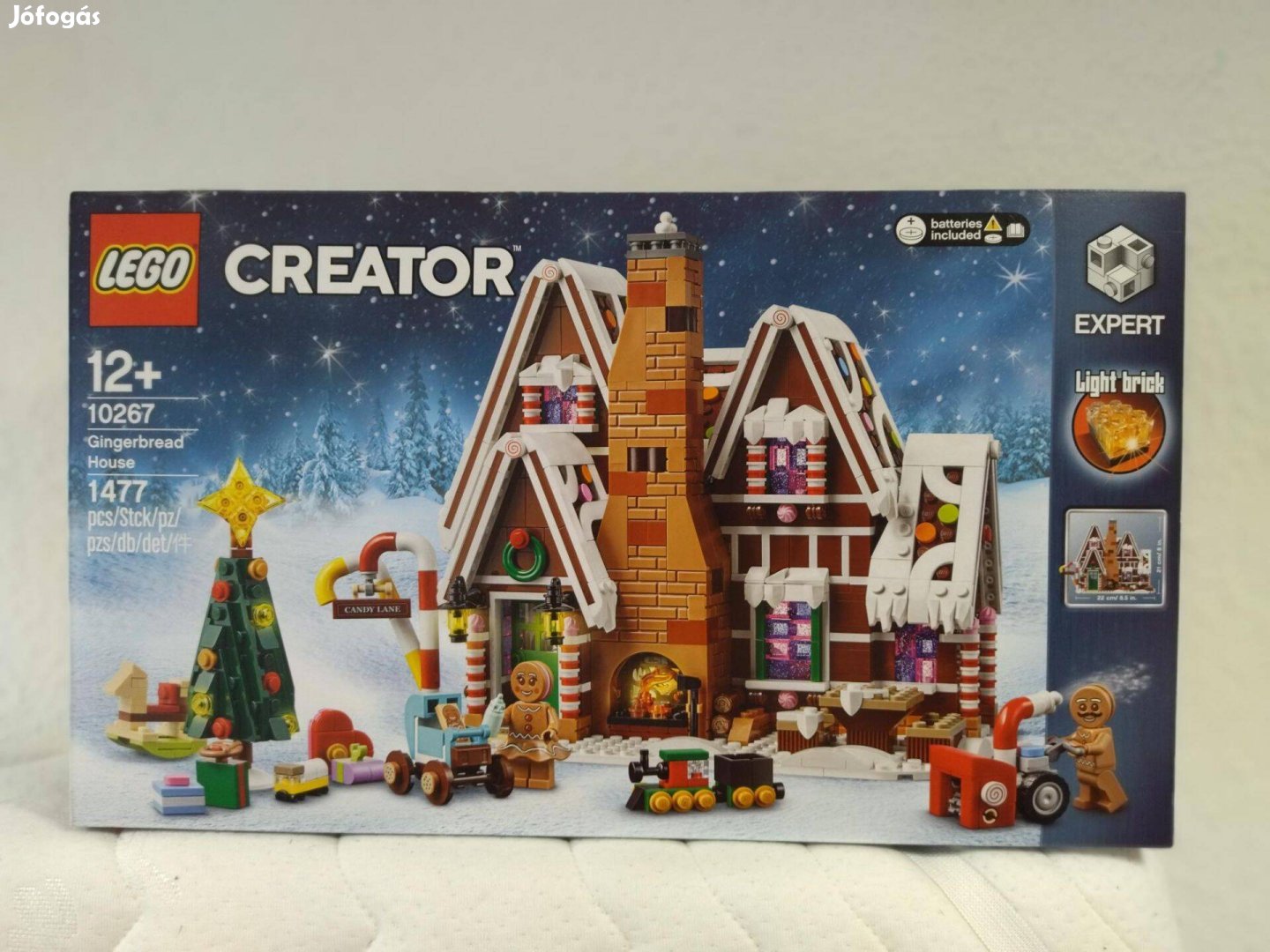 Lego Creator Expert 10267 Mézeskalács házikó új, bontatlan