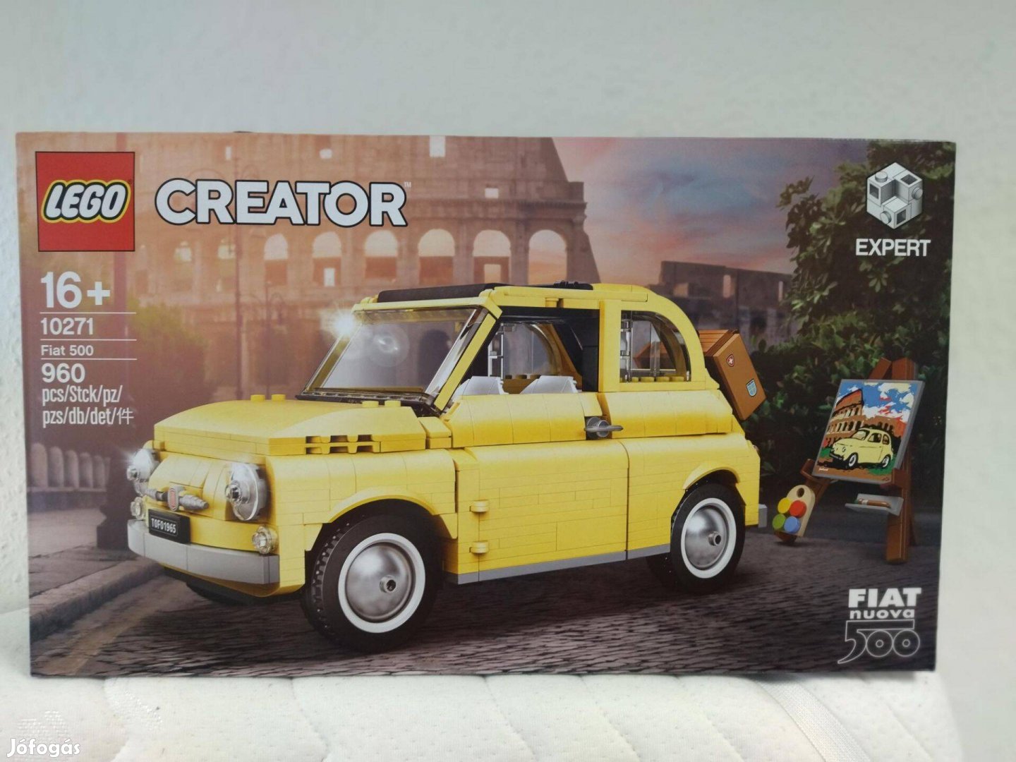 Lego Creator Expert 10271 Fiat 500 új, bontatlan