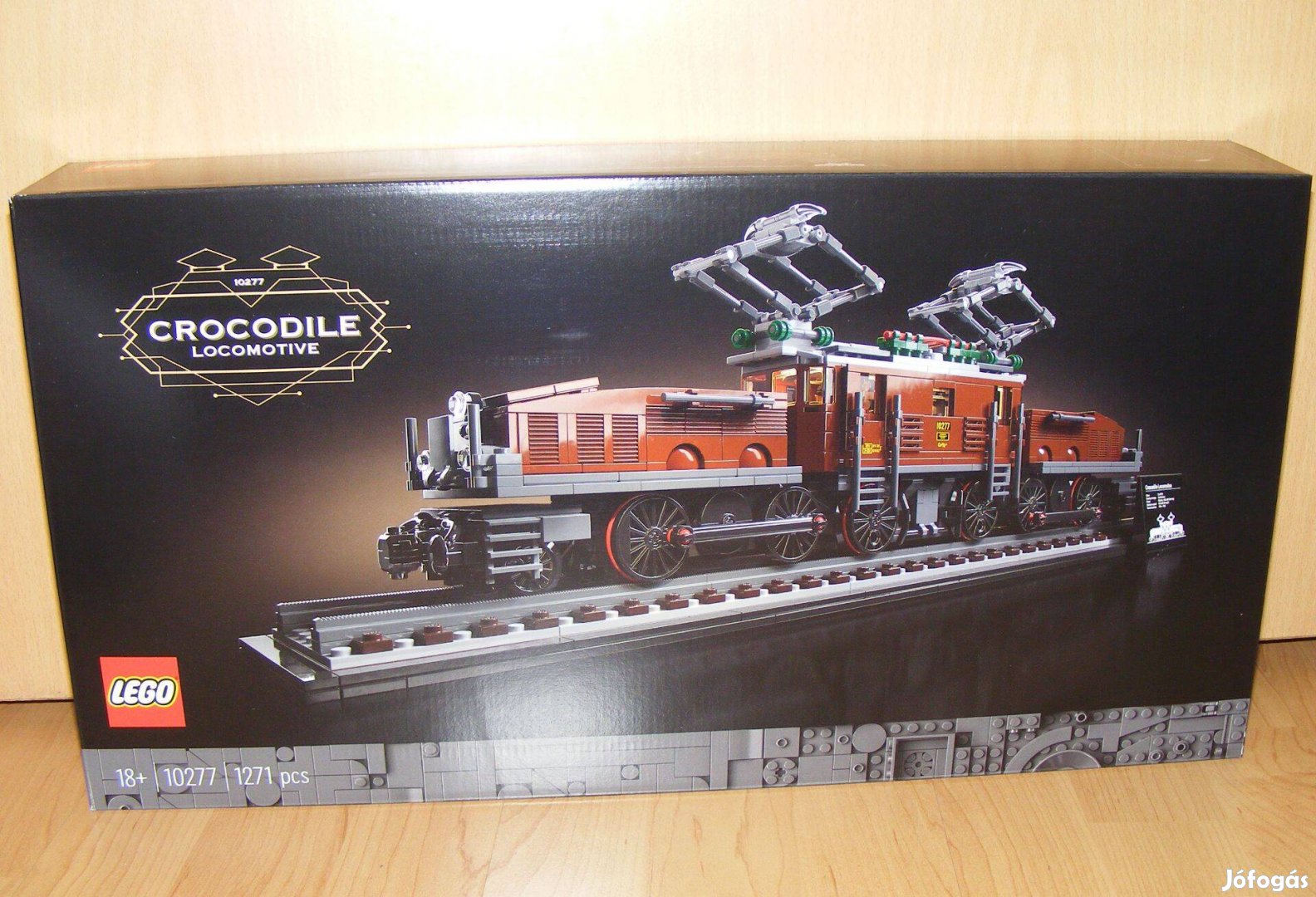 Lego Creator Expert 10277 Krokodil lokomotív Vonat Train Új