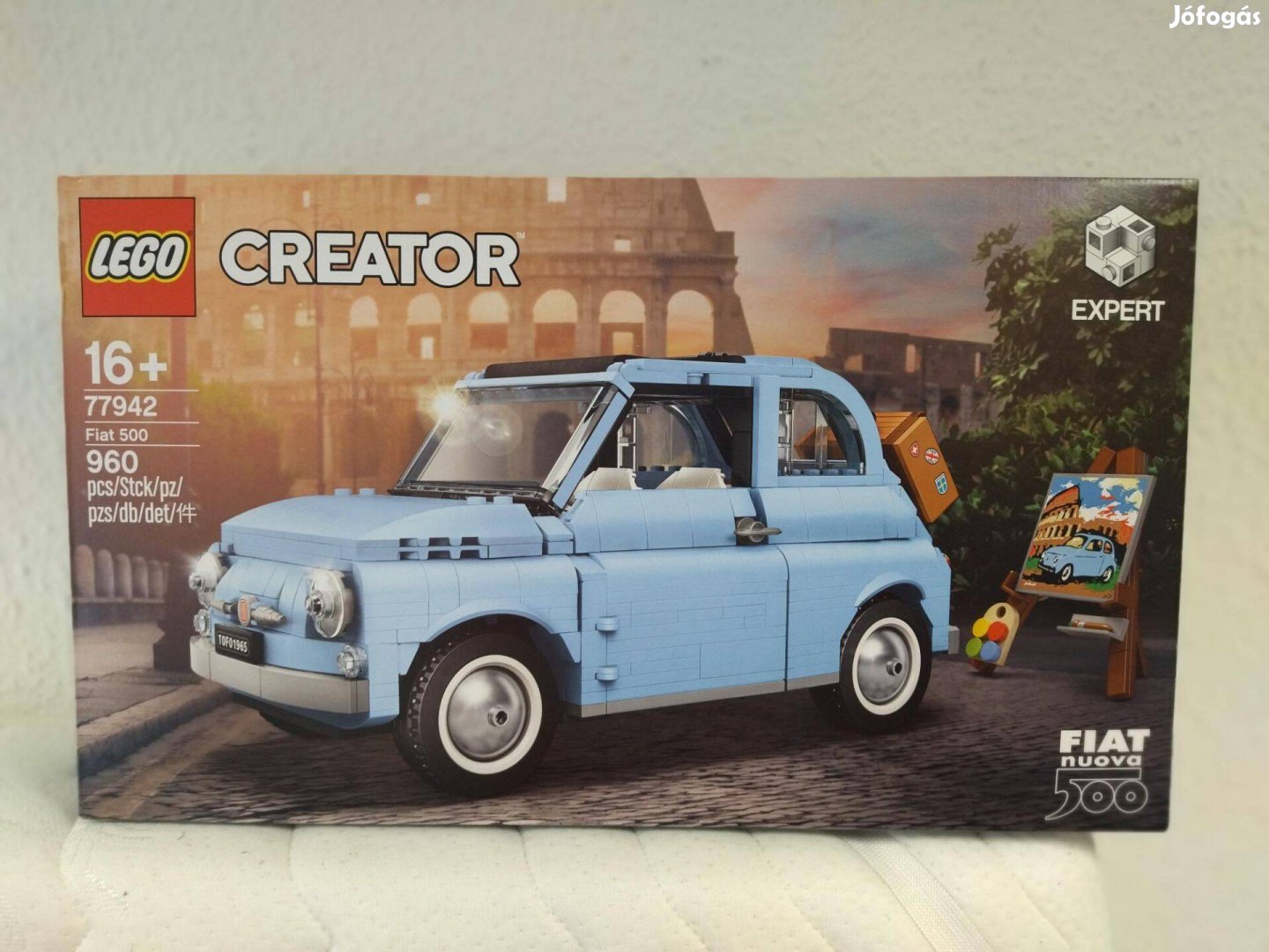 Lego Creator Expert 77942 Fiat 500 Baby Blue (limitált) új, bontatlan