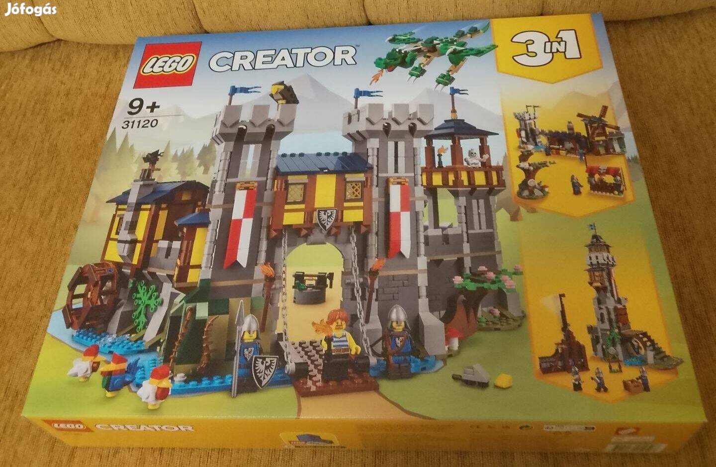 Lego Creator (31120) Középkori vár új, bontatlan