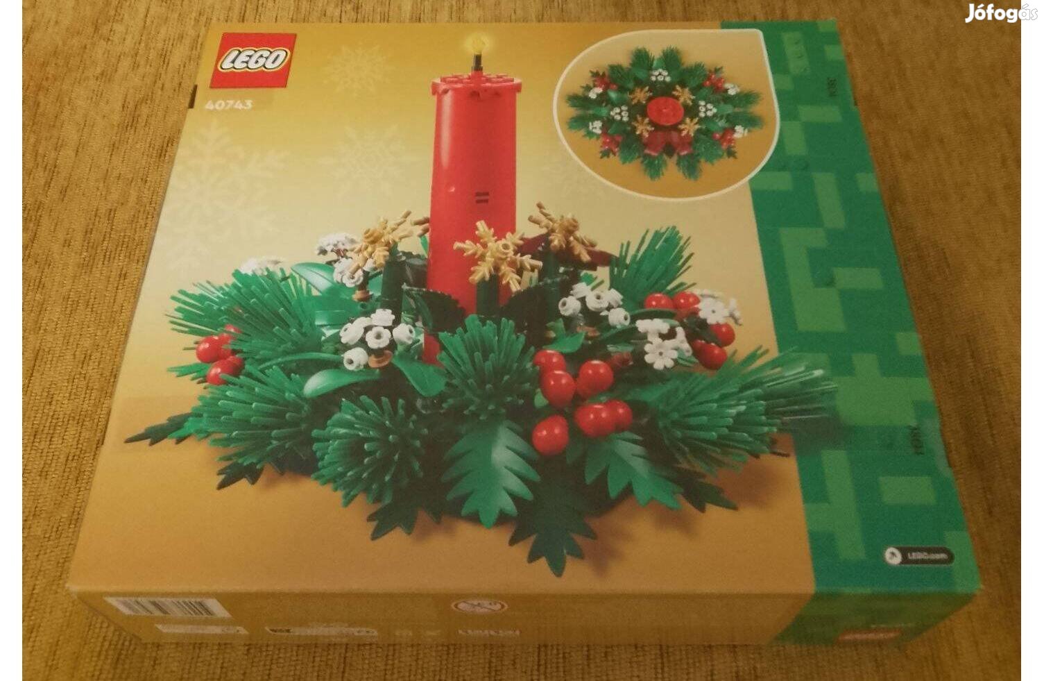 Lego Creator (40743) Karácsonyi asztali dekoráció új, bontatlan