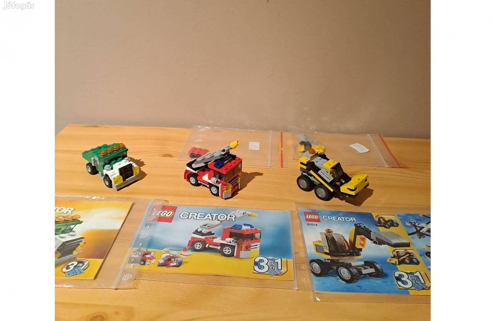 Lego Creator járművek