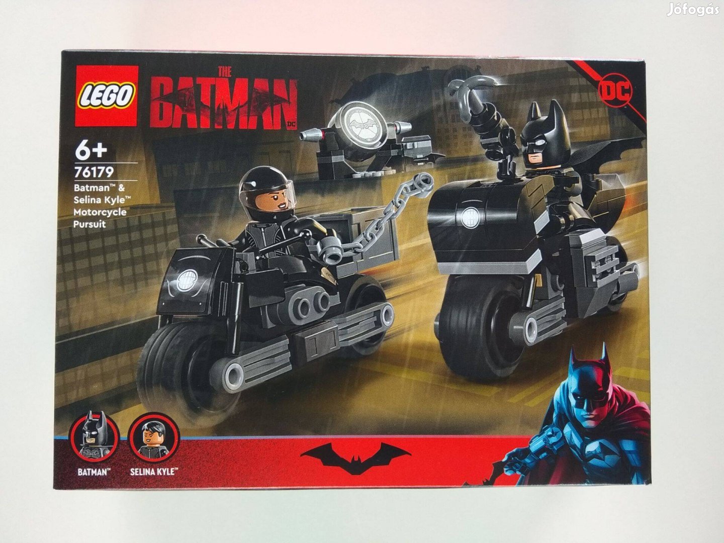 Lego DC 76179 Batman és Selina Kyle motorkerékpáros üldözése bontatlan
