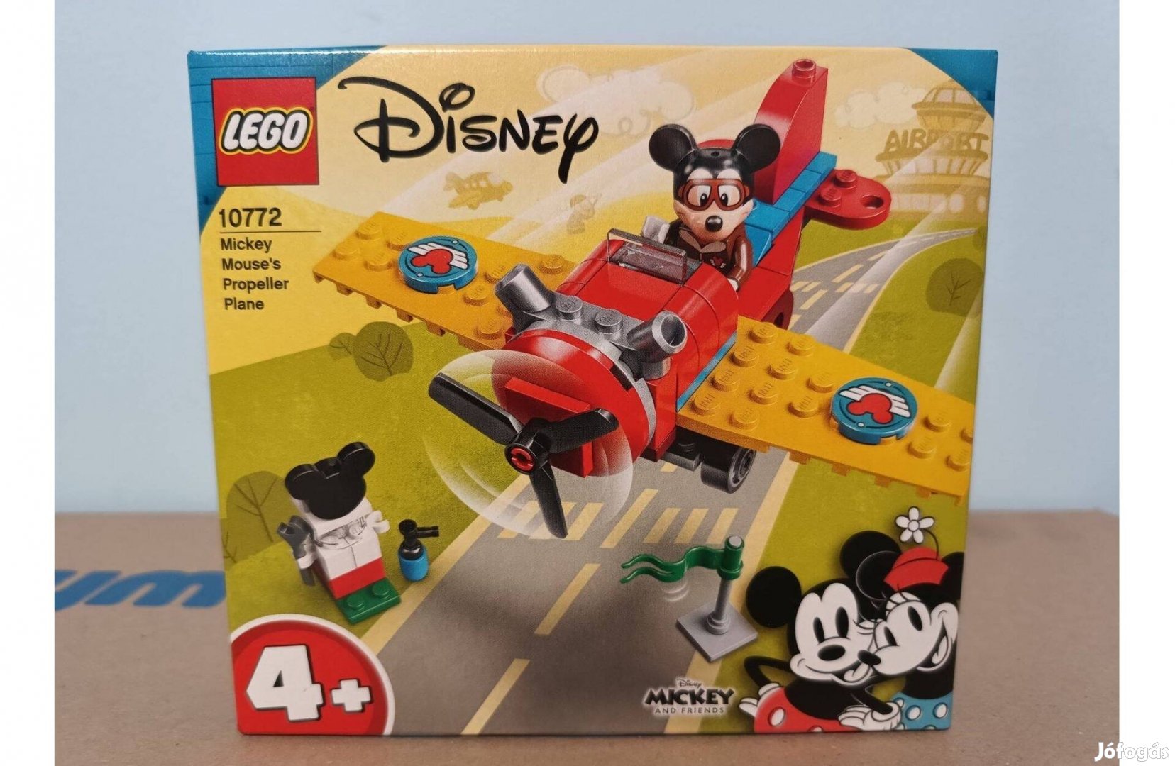 Lego Disney 10772 Mickey Egér Légcsavaros Repülőgépe Új Bontatlan