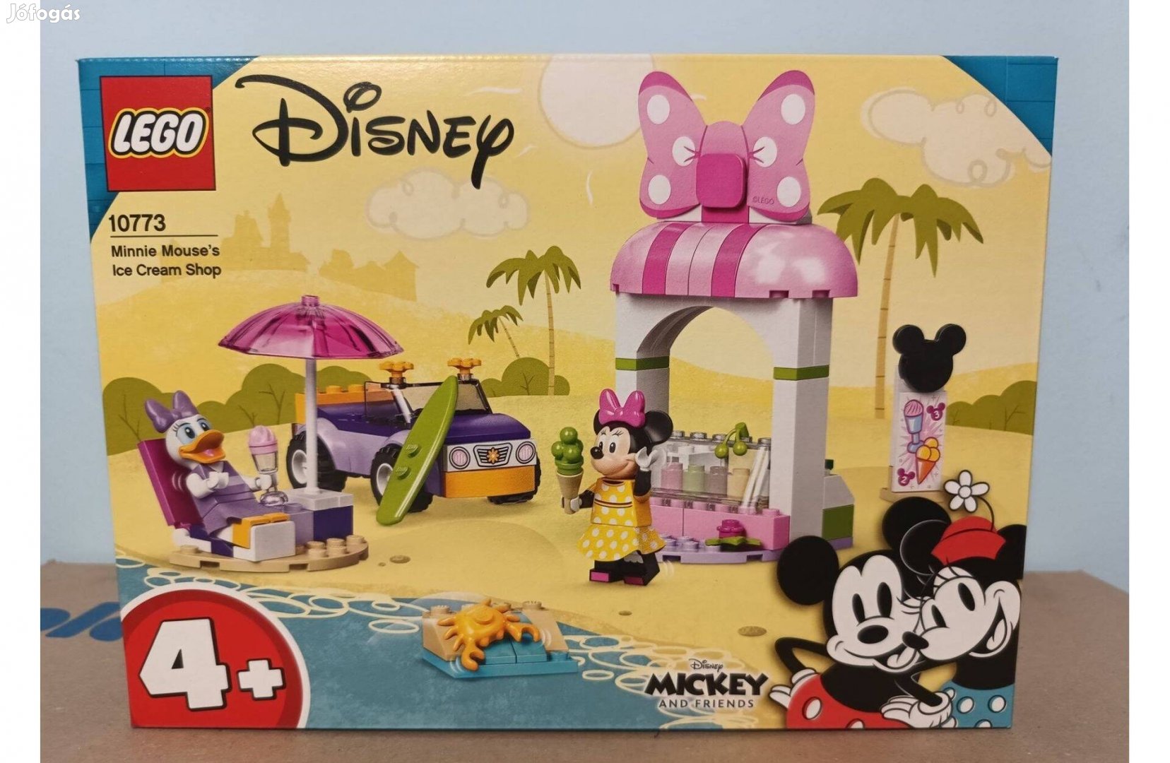 Lego Disney 10773 Minnie Egér Fagylaltozója Új Bontatlan