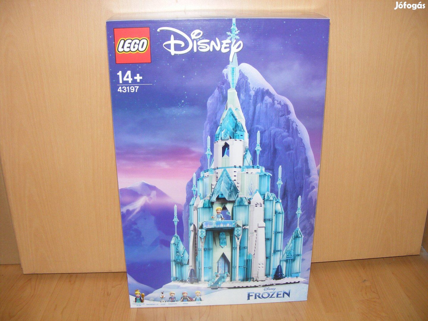 Lego Disney 43197 Jégvarázs kastélya Frozen The Ice Castle Új BP!