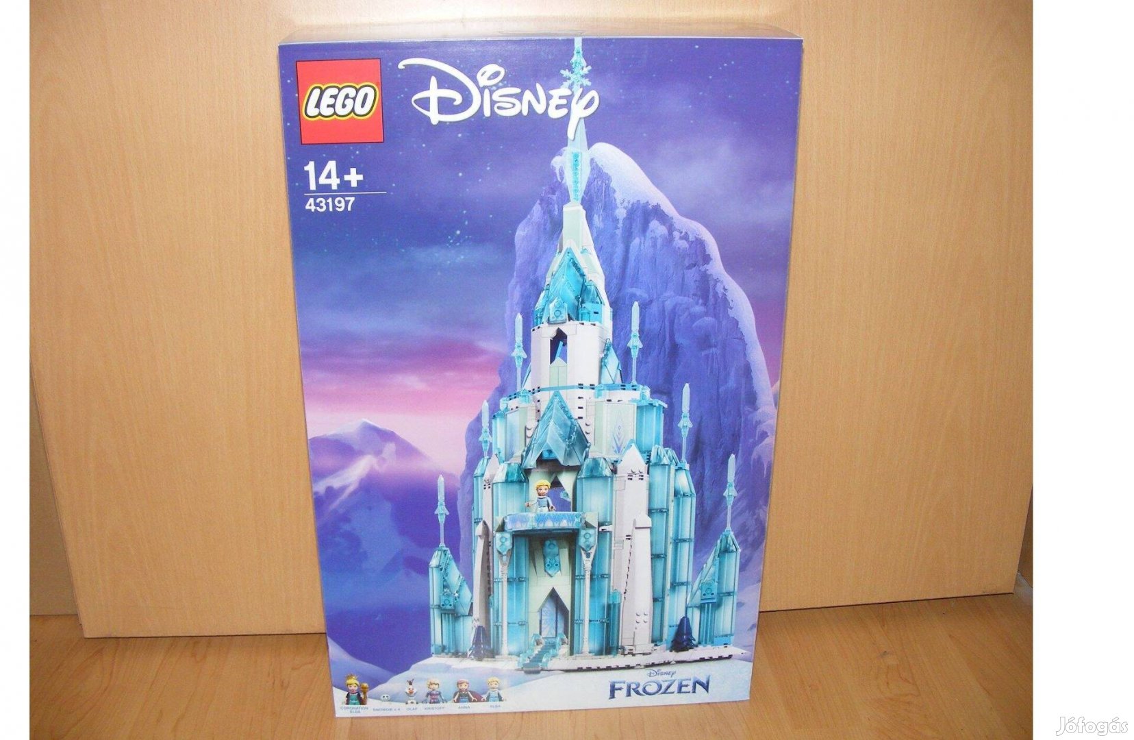 Lego Disney 43197 Jégvarázs kastélya Frozen The Ice Castle Új BP!