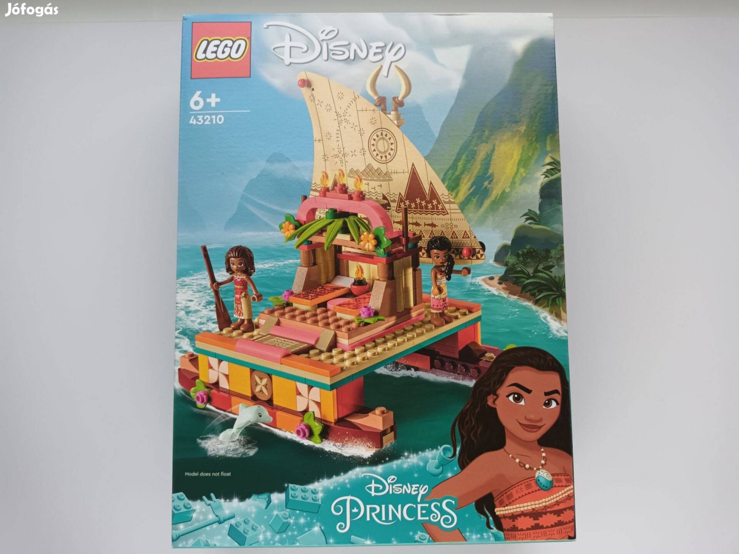 Lego Disney 43210 Vaiana hajója új bontatlan