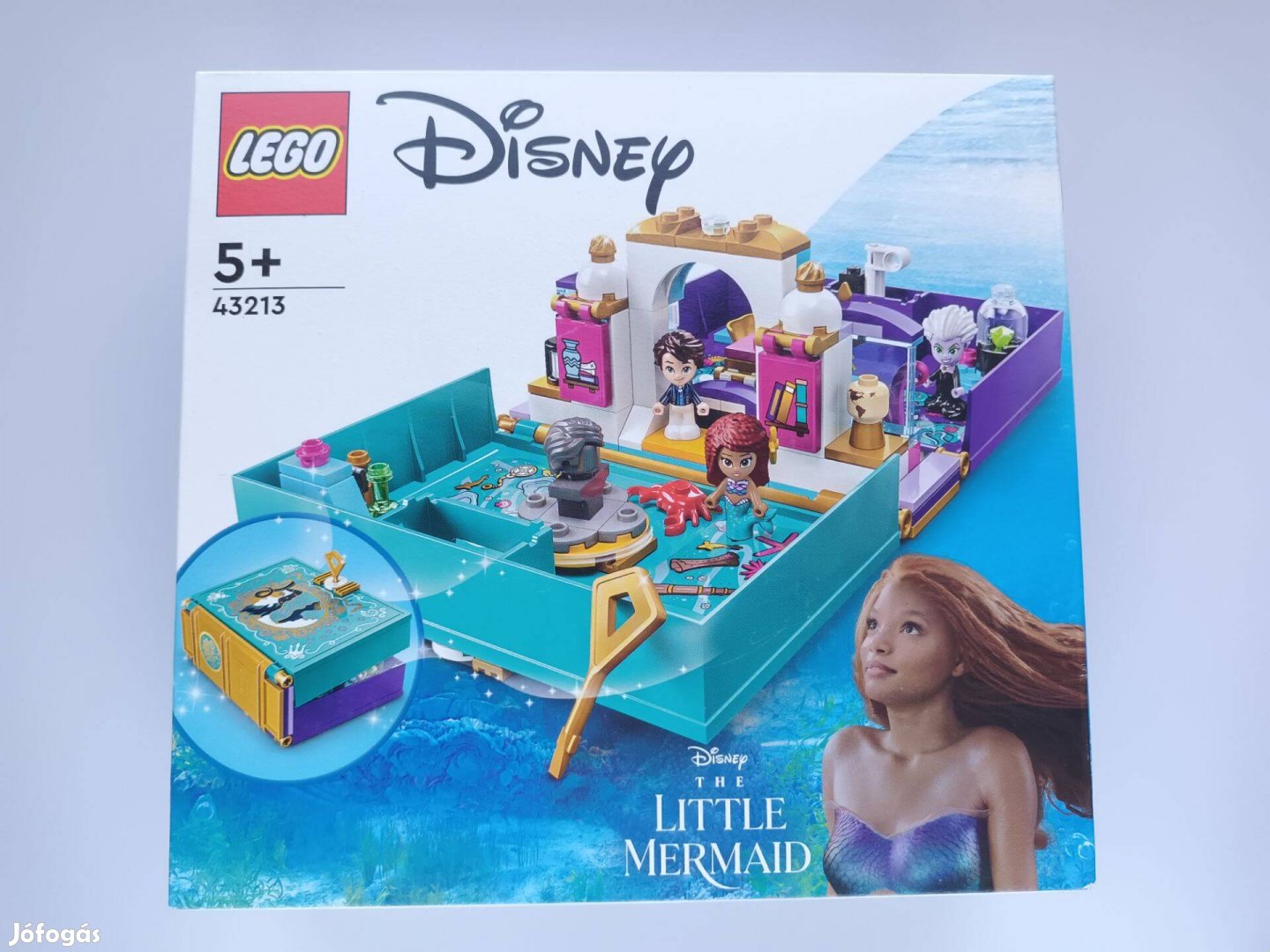 Lego Disney 43213 A kis hableány mesekönyv Ariel új bontatlan