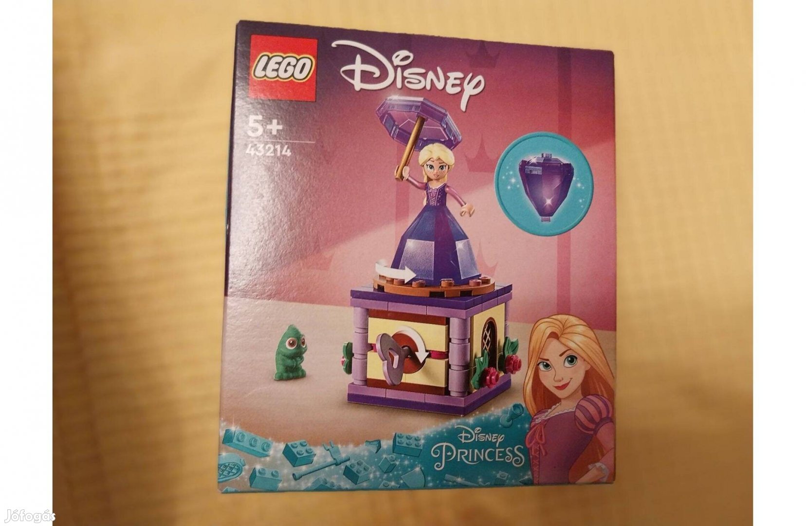 Lego Disney 43214 - Pörgő Aranyhaj Új, bontatlan