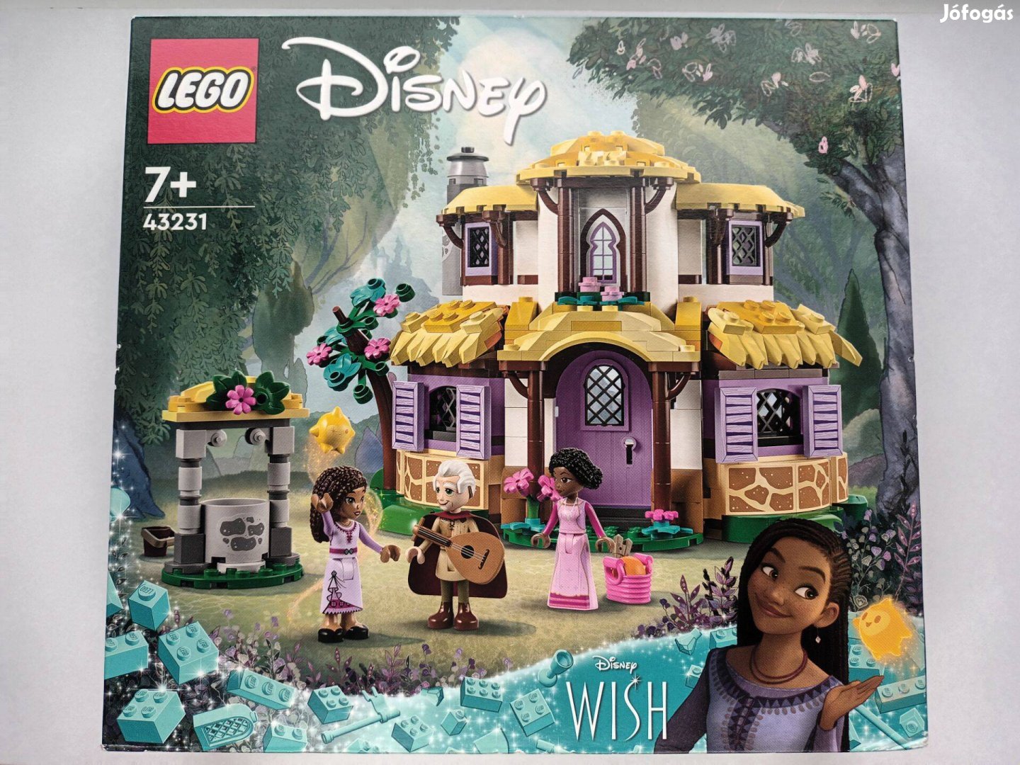 Lego Disney 43231 Asha házikója Wish Kívánság új bontatlan