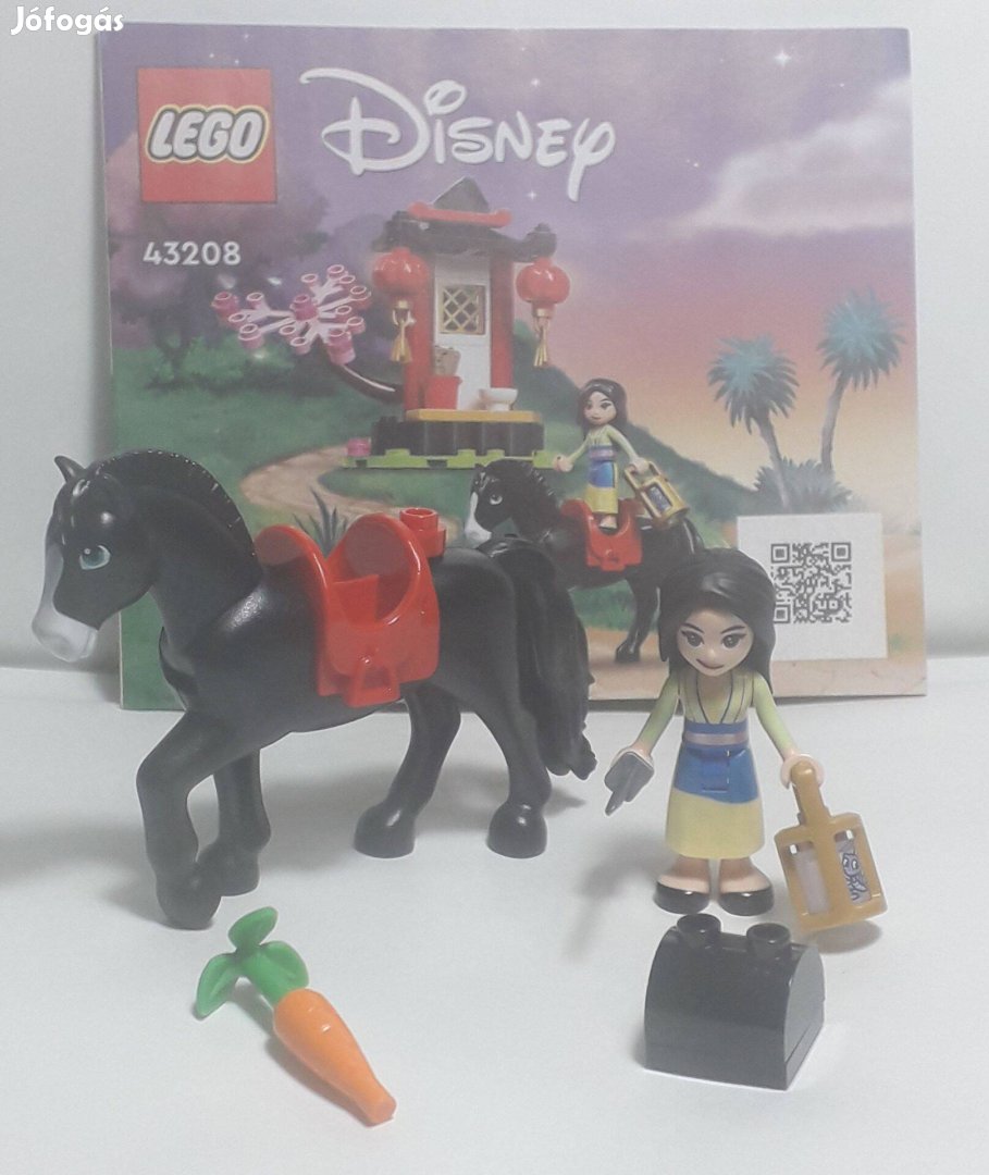 Lego Disney Princess 43208 Mulan figura és Khan Ló figura 2022