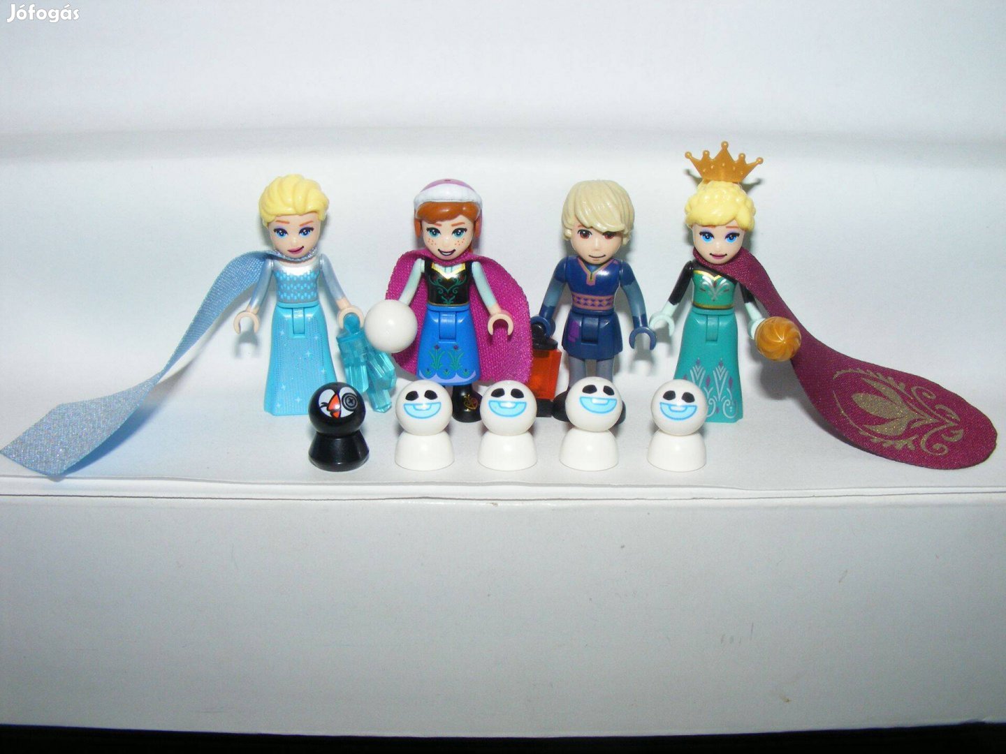 Lego Disney Princess figurák Frozen Jégvarázs Elsa Anna Olaf figura