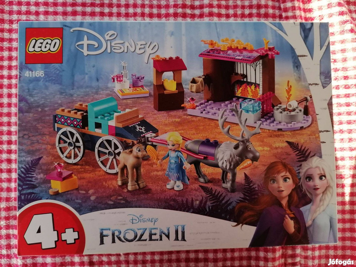 Lego Disney - Elza kocsis kalandja - 41166 új, bontatlan