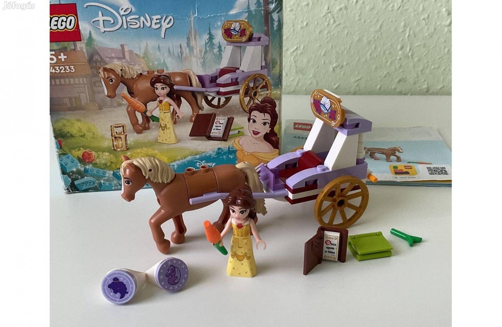 Lego Disney hercegnő - Szépség és a Szörnyeteg Belle lovaskocsija