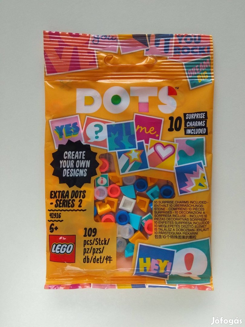 Lego Dots 41916 Extra Csempék 2. sorozat bontatlan új