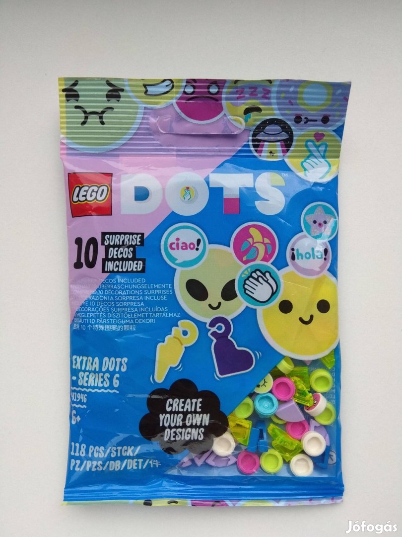 Lego Dots 41946 Extra Csempék 6. sorozat bontatlan új