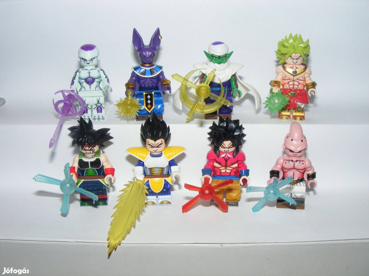 Lego Dragon Ball Z figurák Vegeta Burdock Piccolo Broli