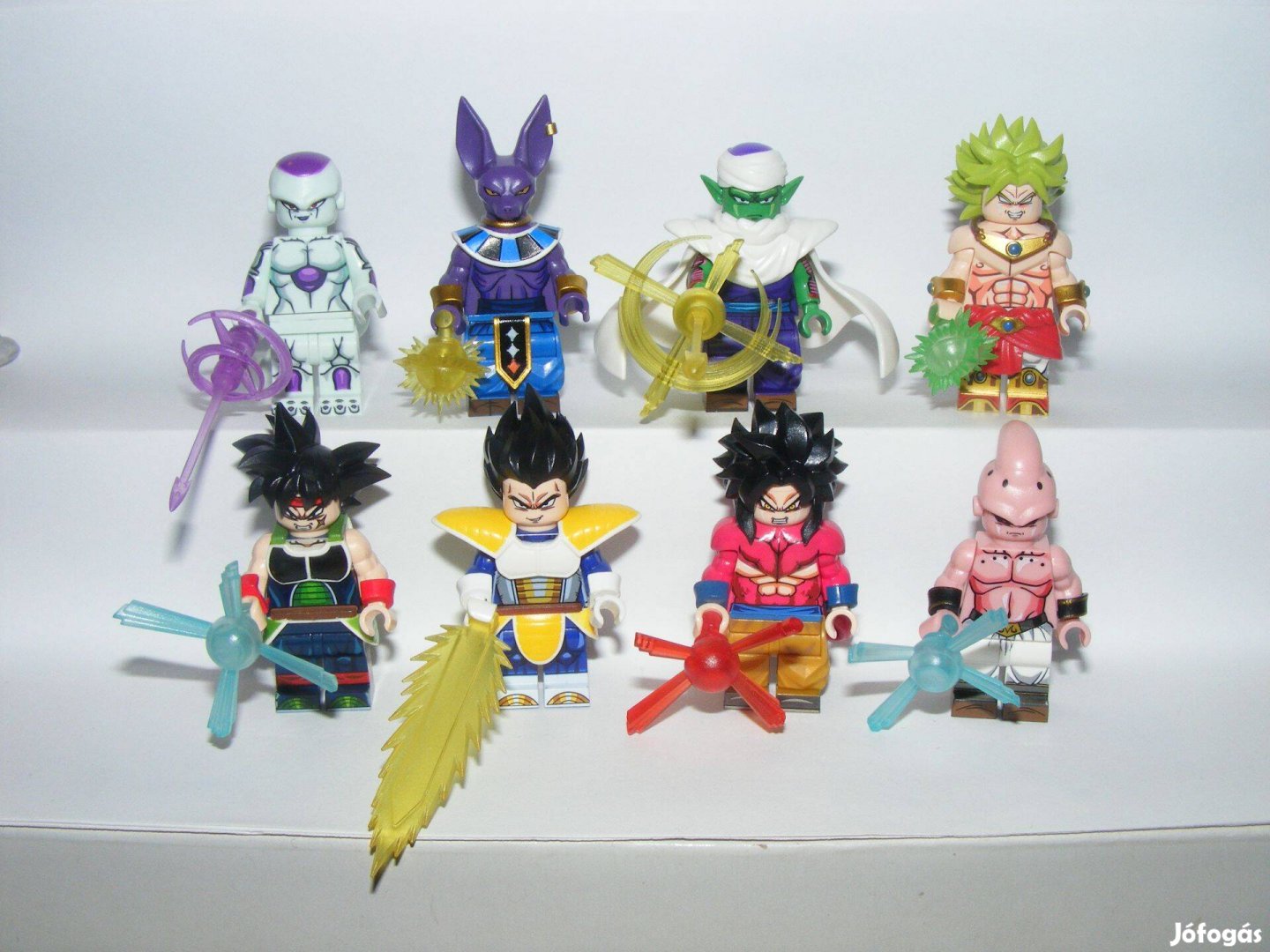 Lego Dragon Ball Z figurák Vegeta Burdock Piccolo Broli Majin Songoku