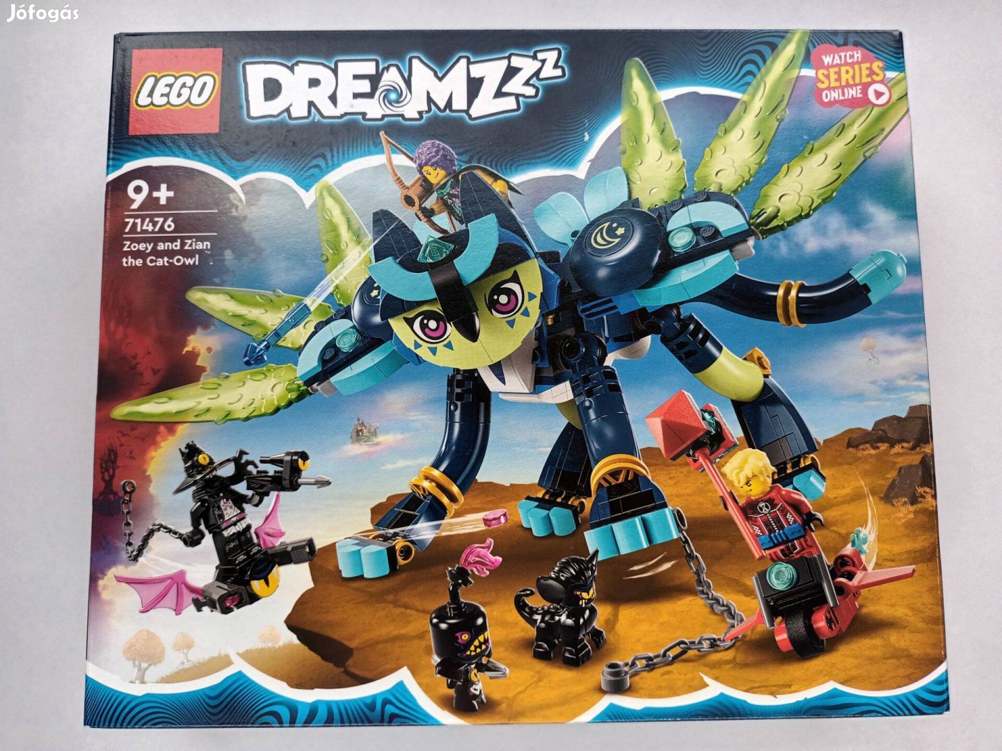 Lego Dreamzzz 71476 Zoey és Zian a macska-bagoly bontatlan új