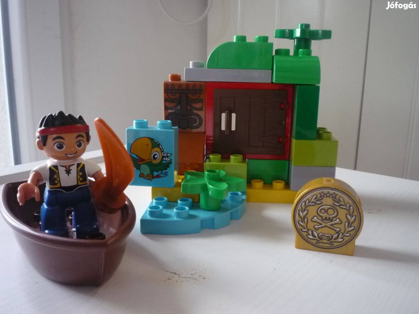Lego Duplo 10512, Jake kincsvadászata, hiánytalan, saját dobozában