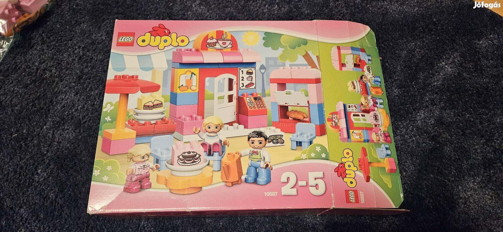 Lego Duplo 10587 rózsaszín pékség