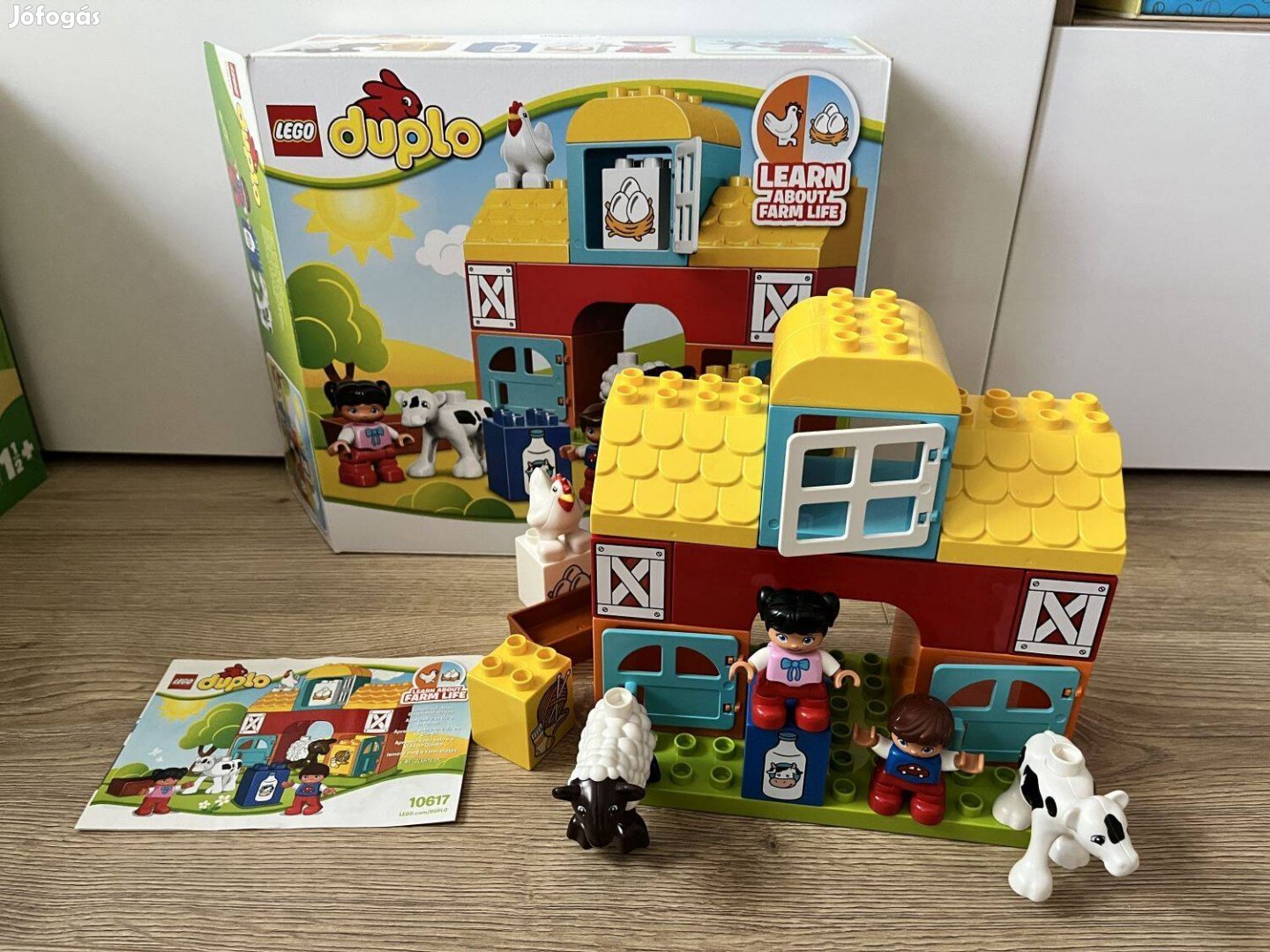 Lego Duplo 10617 Farm dobozával leírással