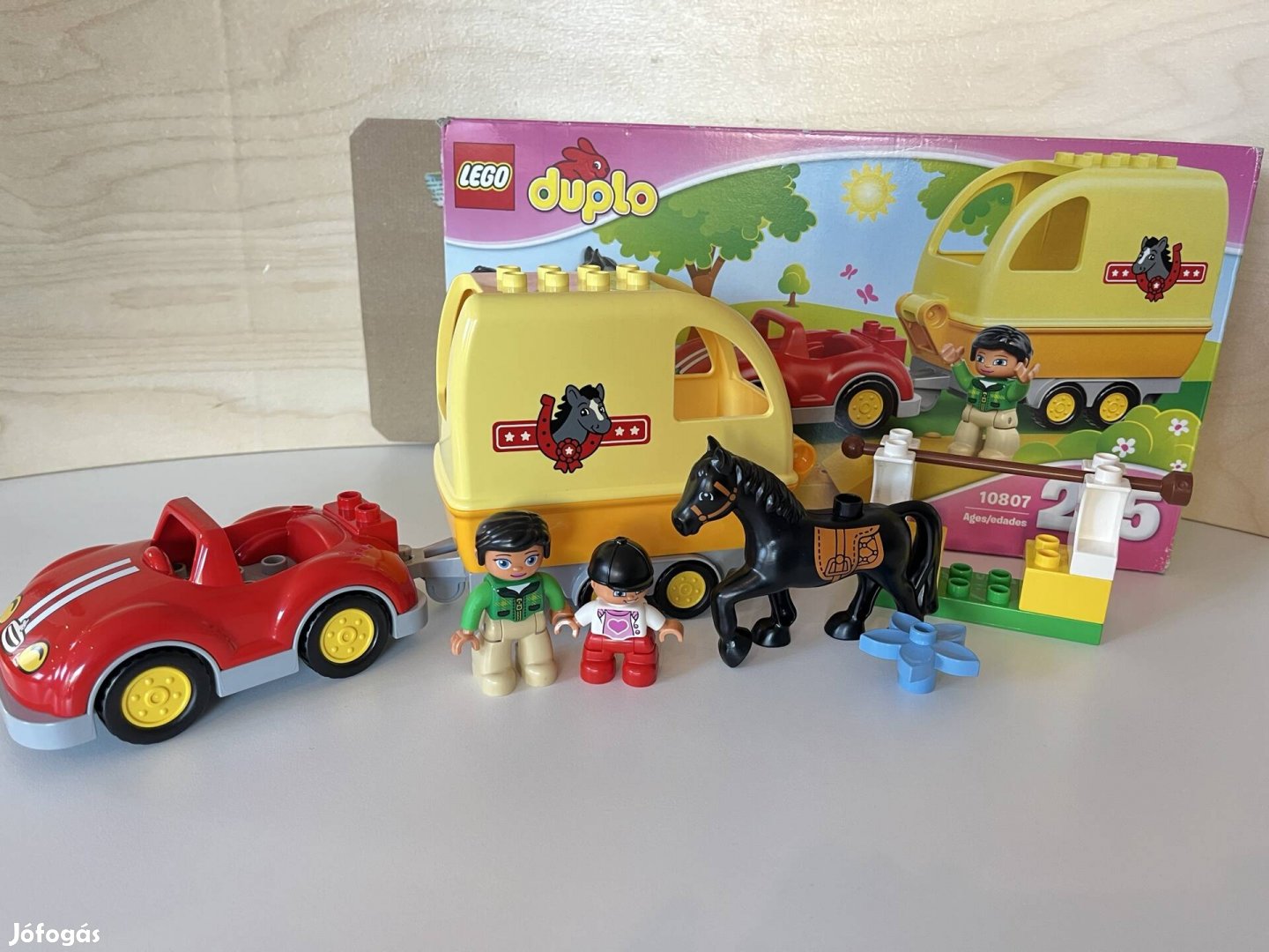 Lego Duplo 10807 lószállító dobozos