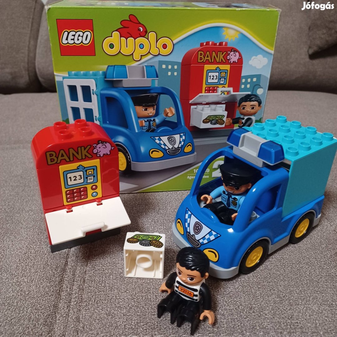 Lego Duplo 10809 rendőrjárőr rendőr