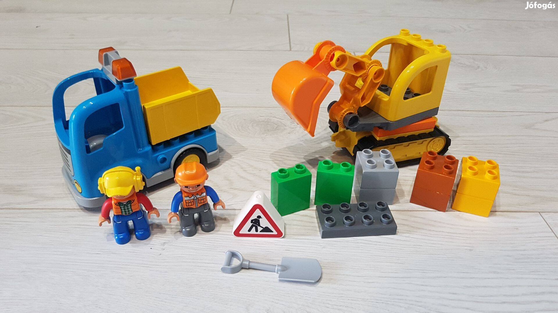 Lego Duplo 10812 Teherautó és lánctalpas kotrógép