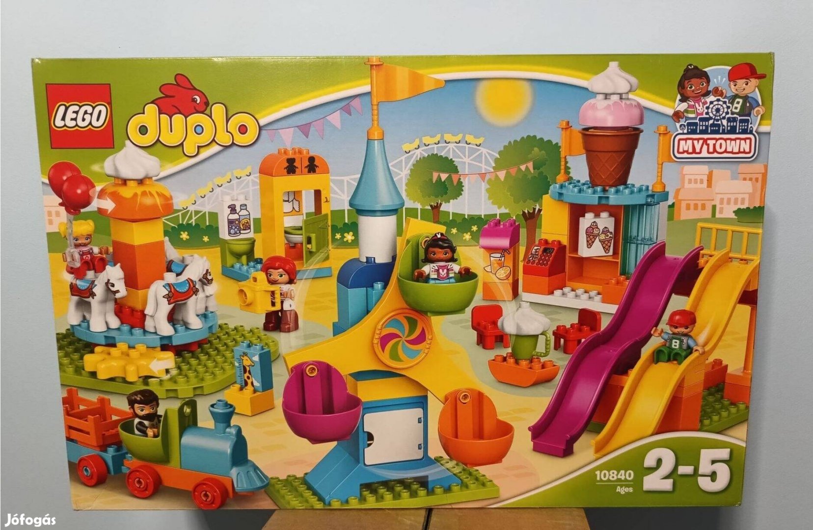 Lego Duplo 10840 Nagy Vidámpark Új Bontatlan Ingy. Száll. Bp-en