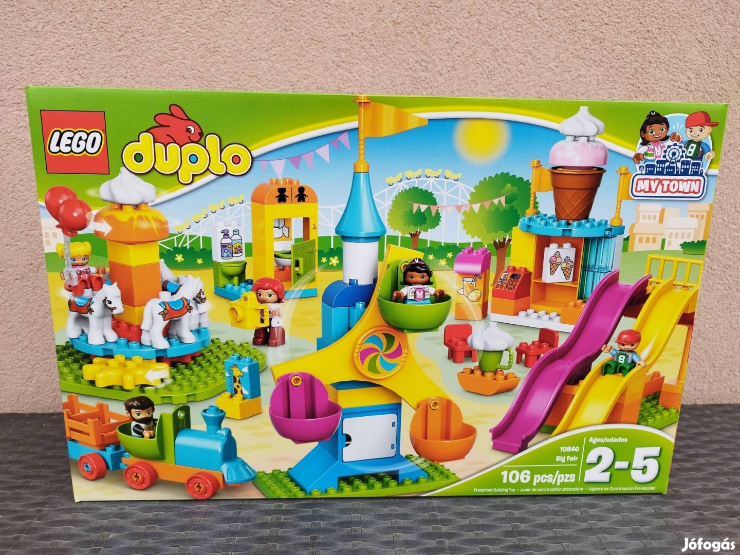 Lego Duplo 10840 Nagy vidámpark új bontatlan 