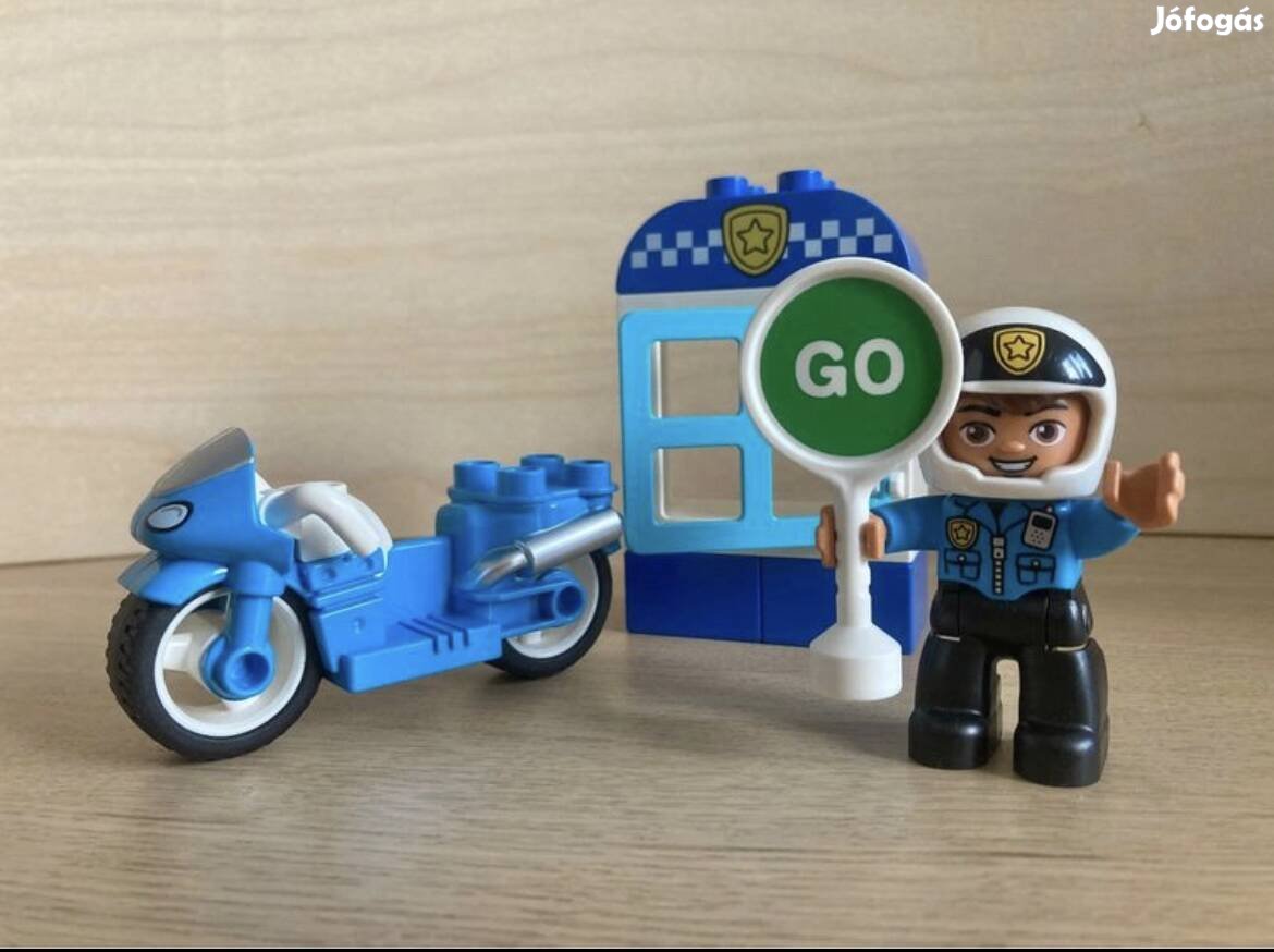 Lego Duplo 10900 rendőrmotoros