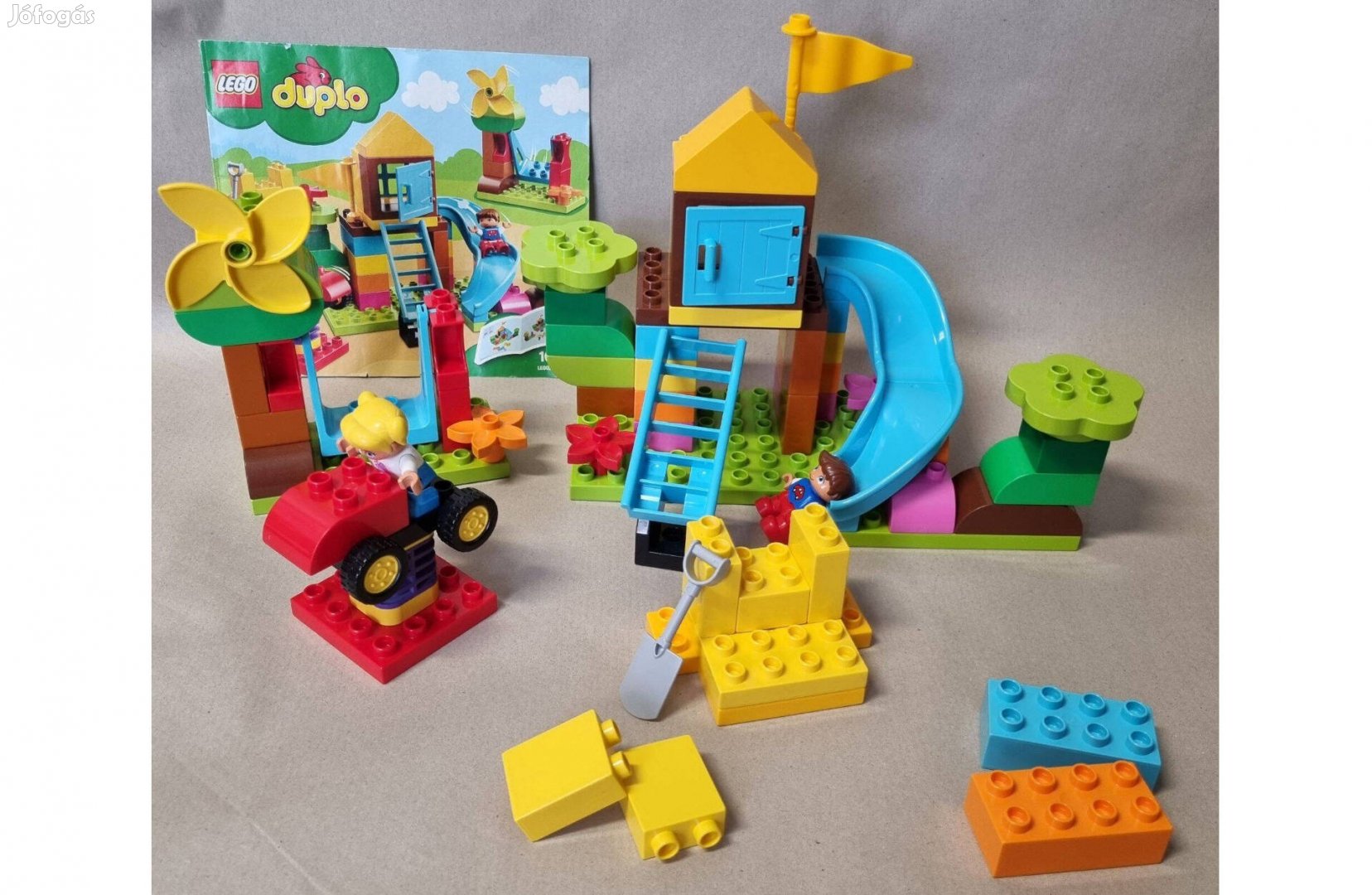 Lego Duplo 10910 - Nagy Játszótéri elemtartó doboz doboz