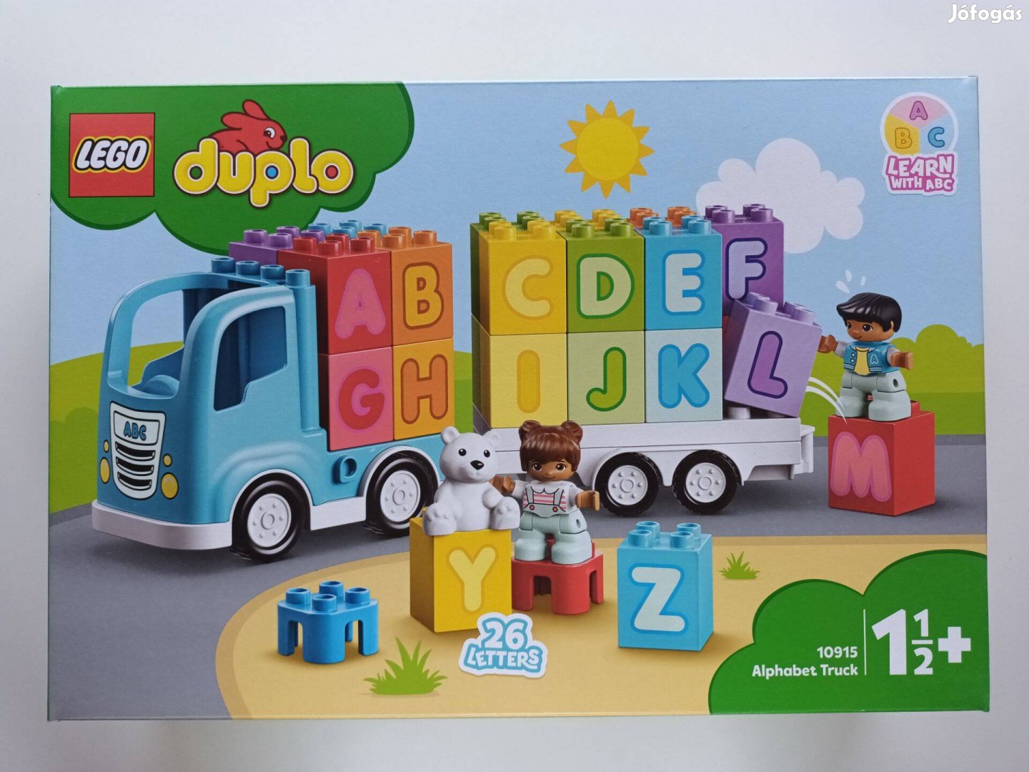 Lego Duplo 10915 Betűautó ABC teherautó új bontatlan