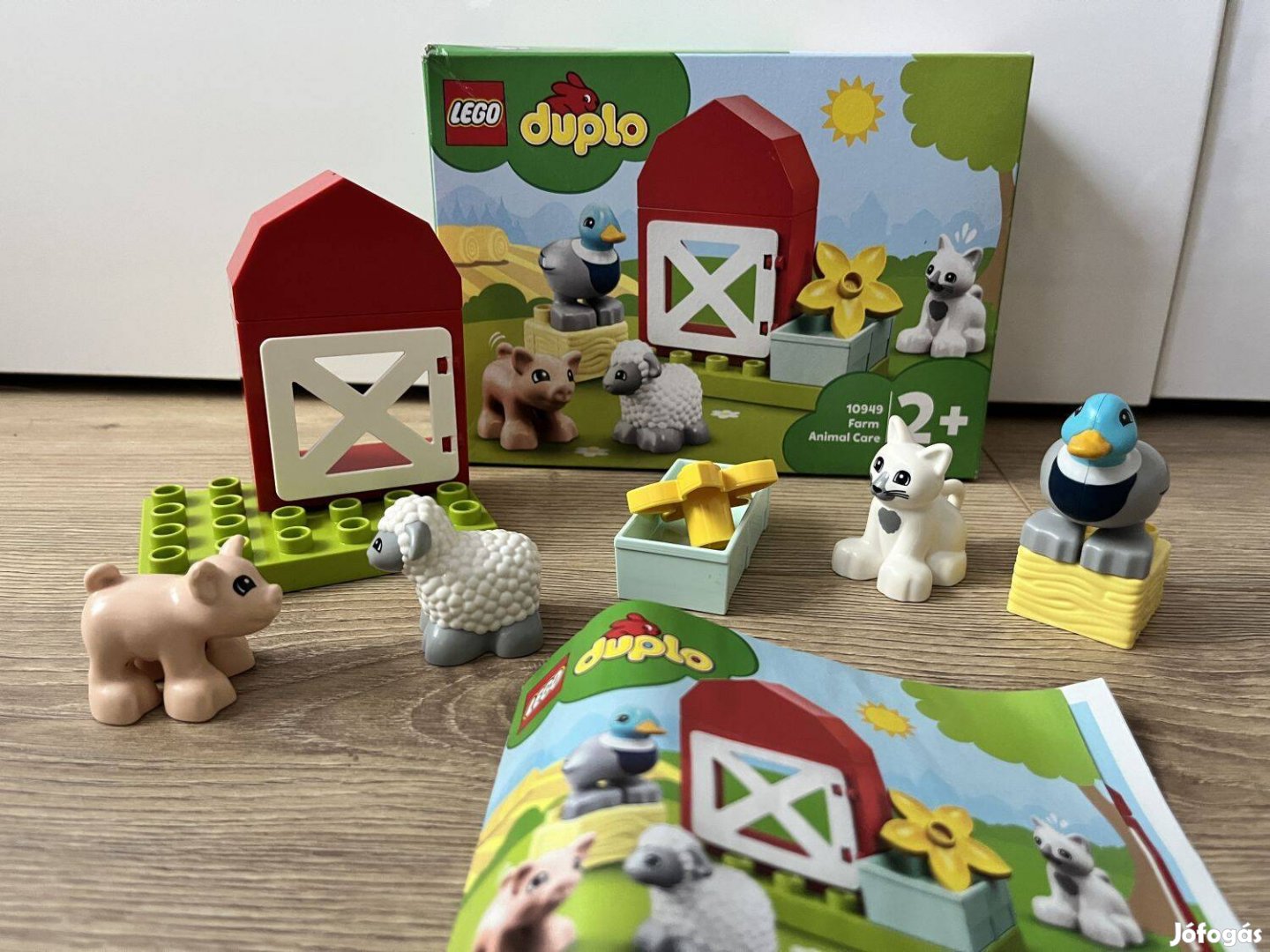 Lego Duplo 10949 állat farm dobozával leírással