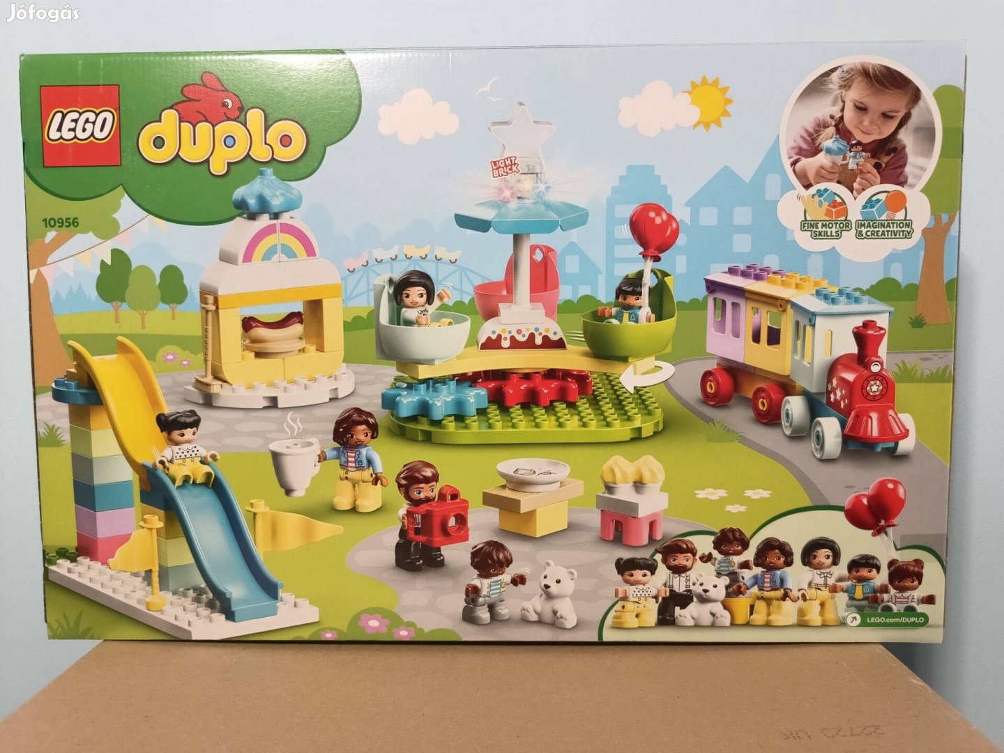 Lego Duplo 10956 Vidámpark Új Bontatlan Ingy. Száll. Bp-en