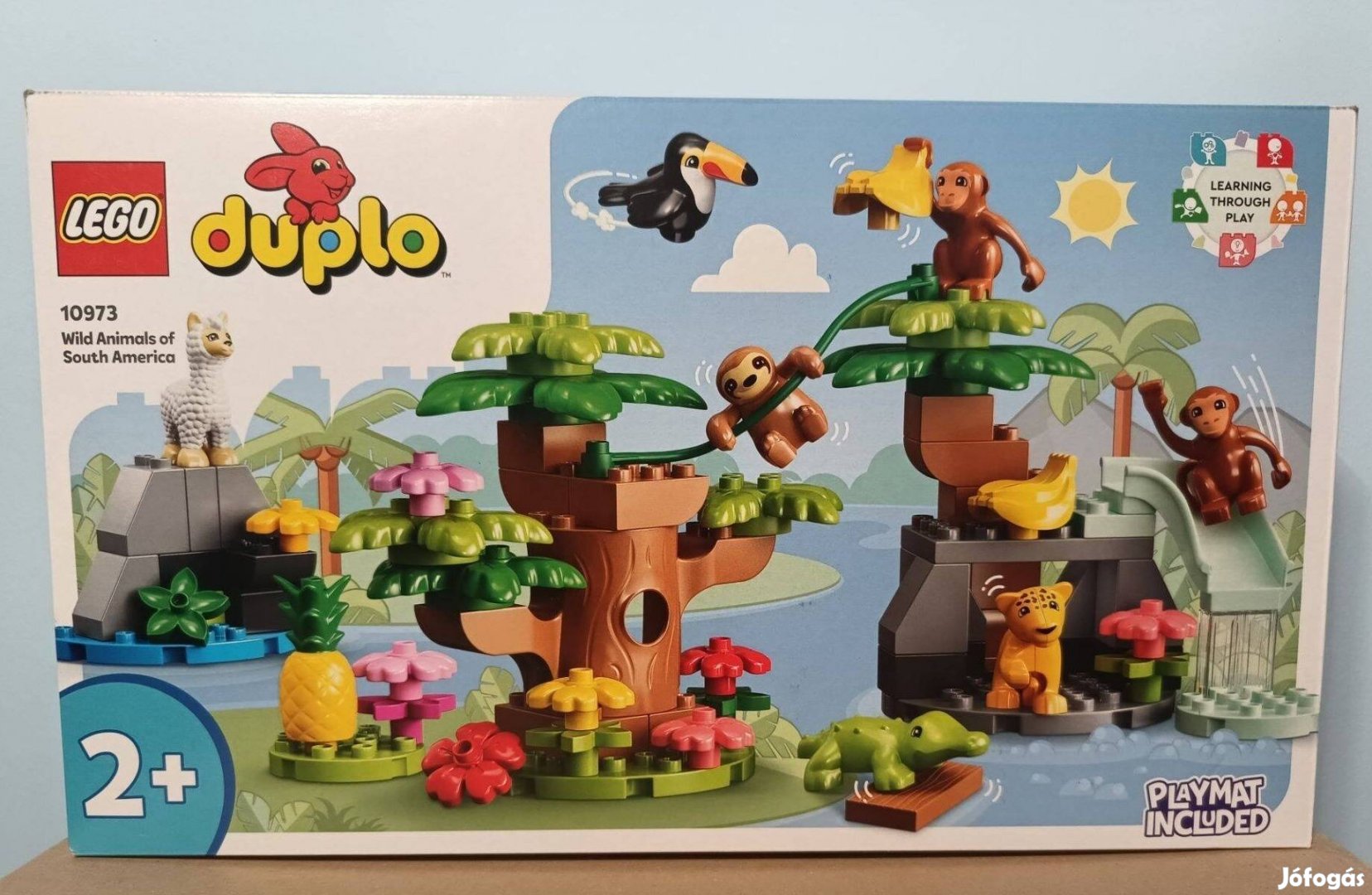 Lego Duplo 10973 Dél-Amerika Vadállatai Új Bontatlan Ingy. Száll. Bpen