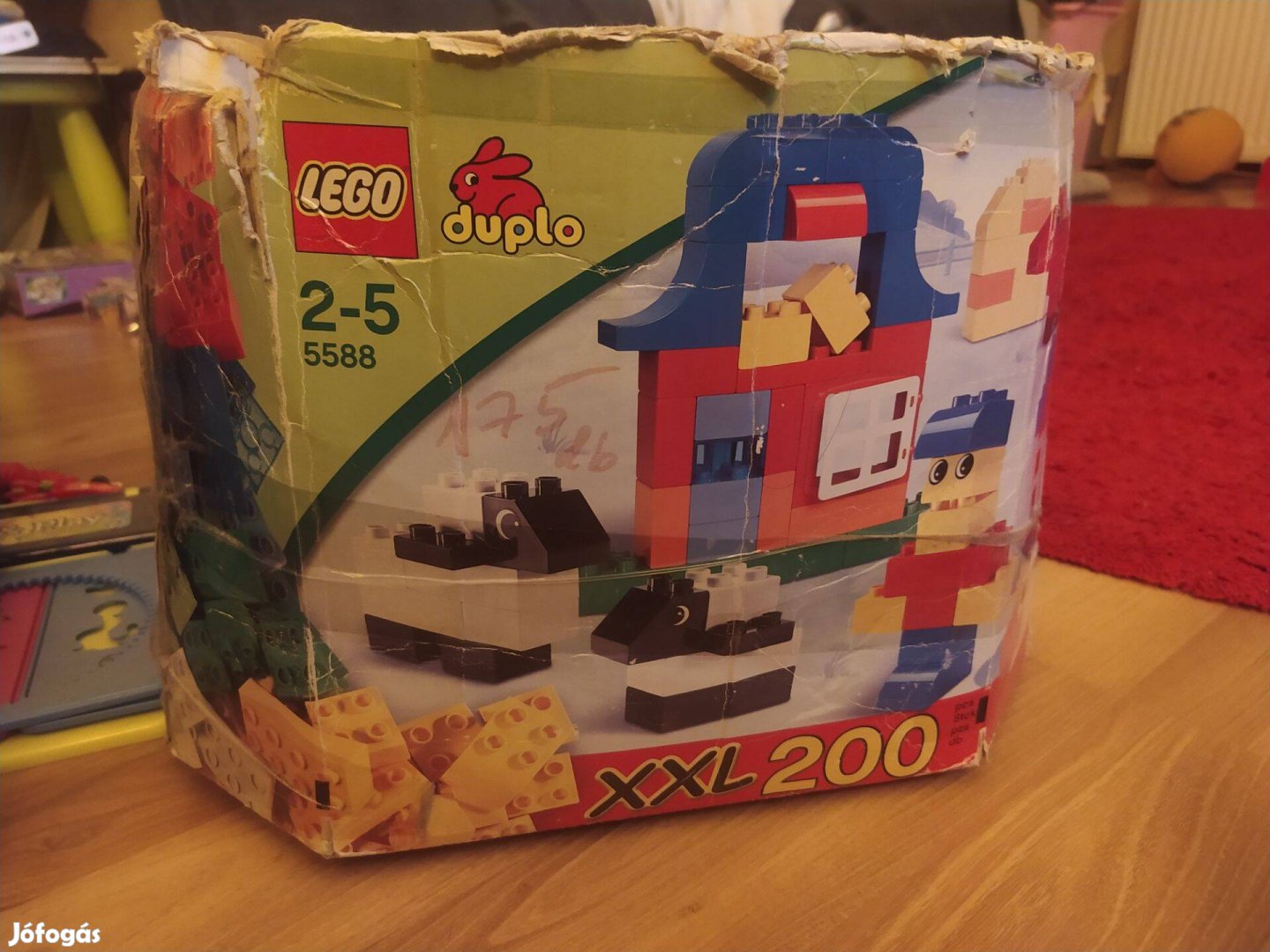 Lego Duplo 200 XXL hiányos