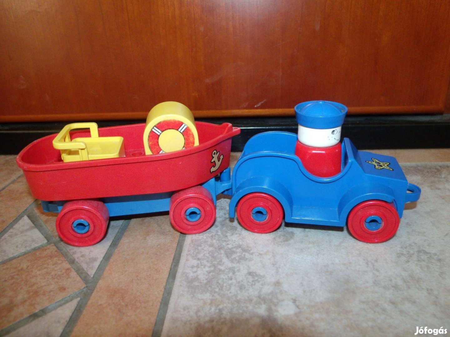 Lego Duplo 2625 Autó utánfutóval és csónakkal