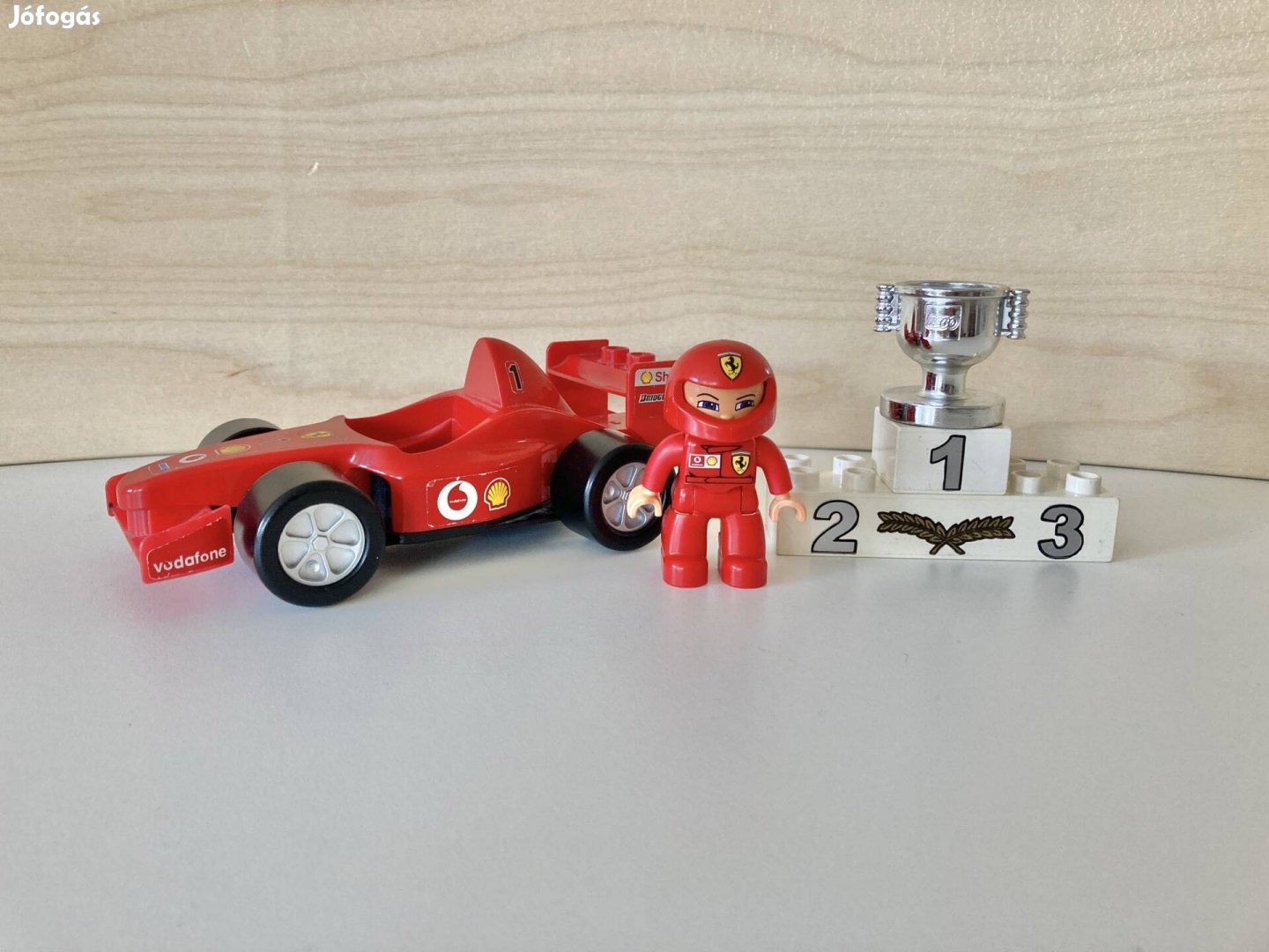 Lego Duplo 4693 Ferrari versenyautó