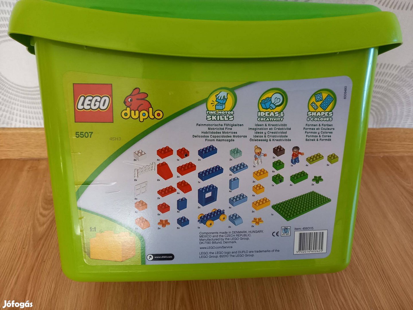 Lego Duplo 55O7 Delux játék készlet - 102 db-os