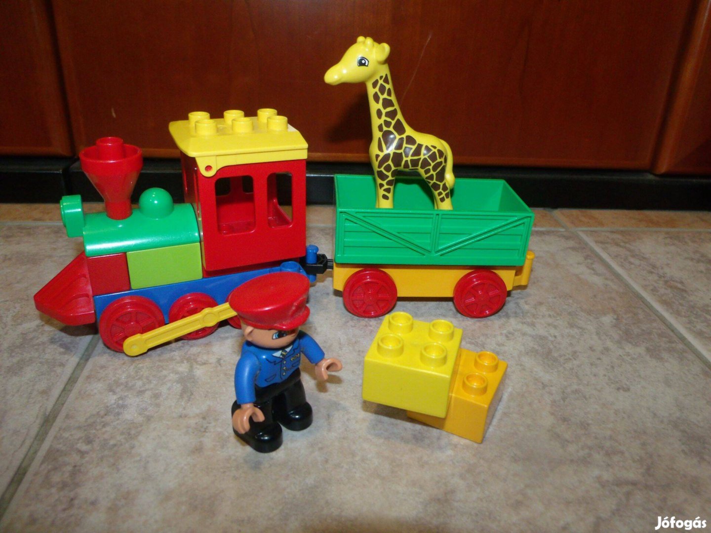Lego Duplo 6144 Állatkerti kisvonat vonat vasút zsiráf mozdony